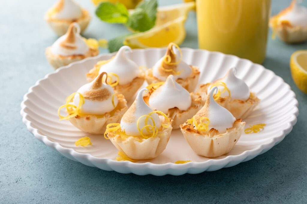 Lemon Meringue Bites