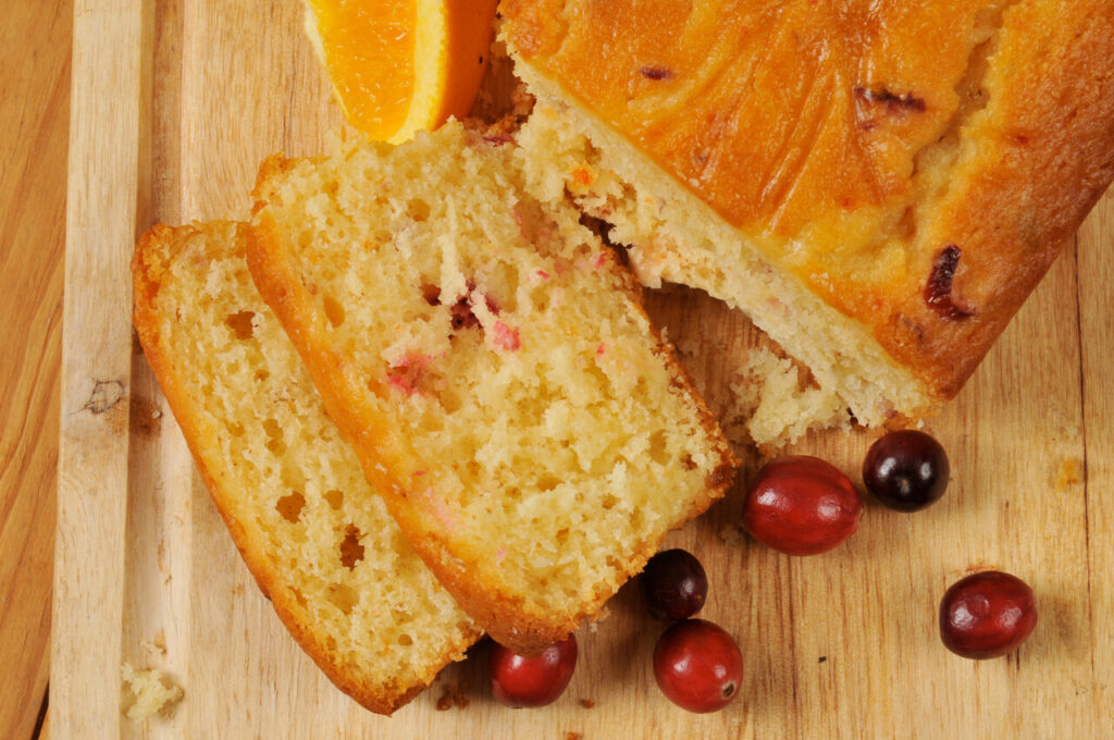 Cranberry Orange Loaf Cake