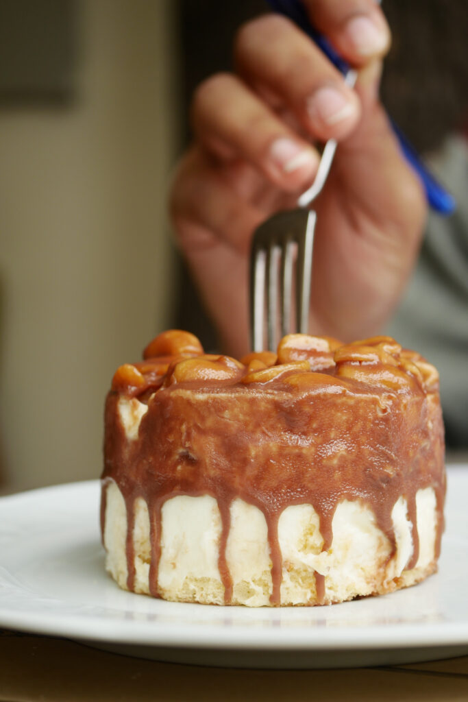 Salted Caramel Poke Cake