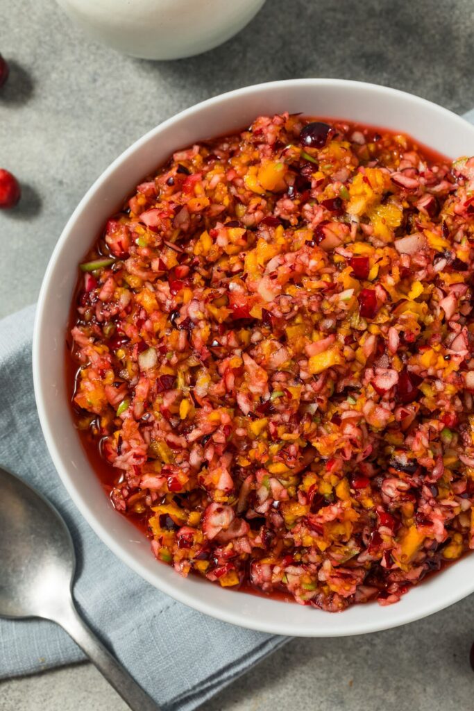 Cranberry Relish with Jalapeño