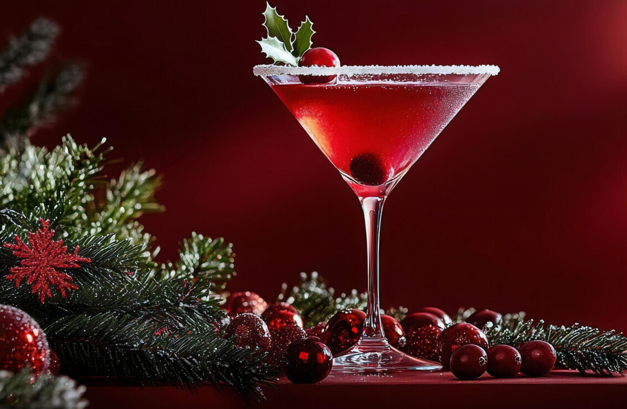 The Cranberry Martini Winning Over Every Holiday Party