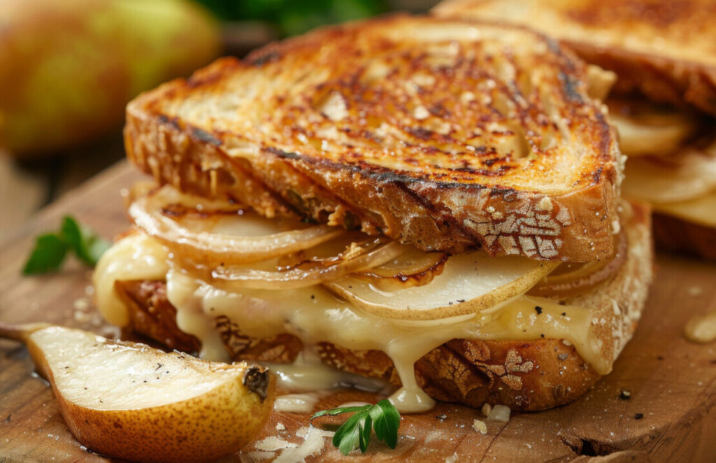 Turkey Melt with Swiss and Caramelized Onions