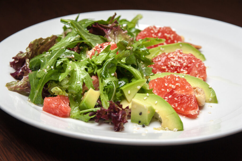Avocado and Grapefruit Salad