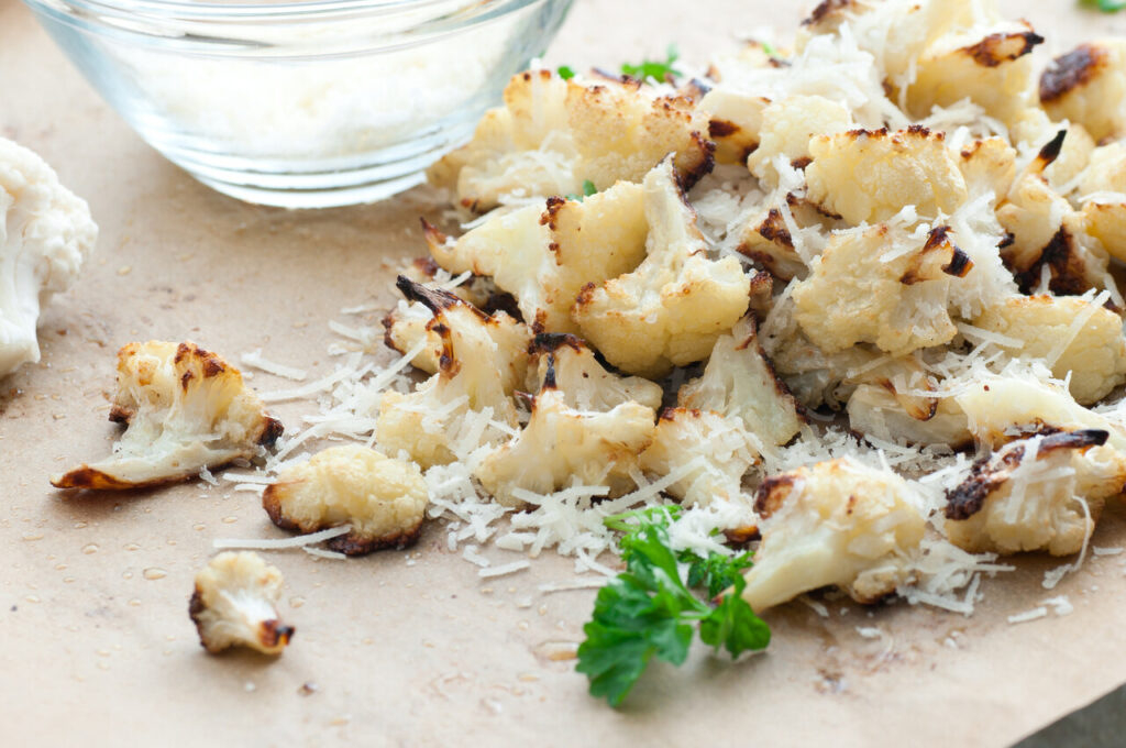 Parmesan Roasted Cauliflower