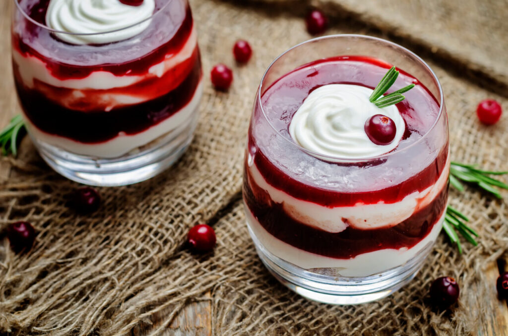 Cranberry Yogurt Parfait