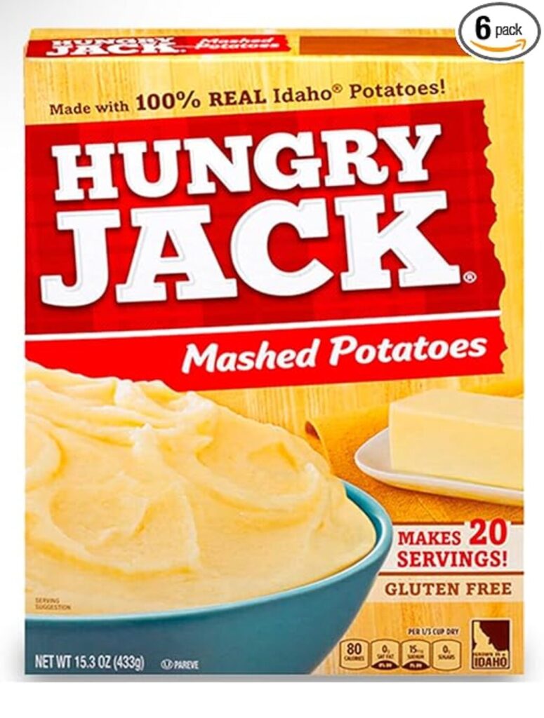 Hungry Jack Mashed Potatoes
