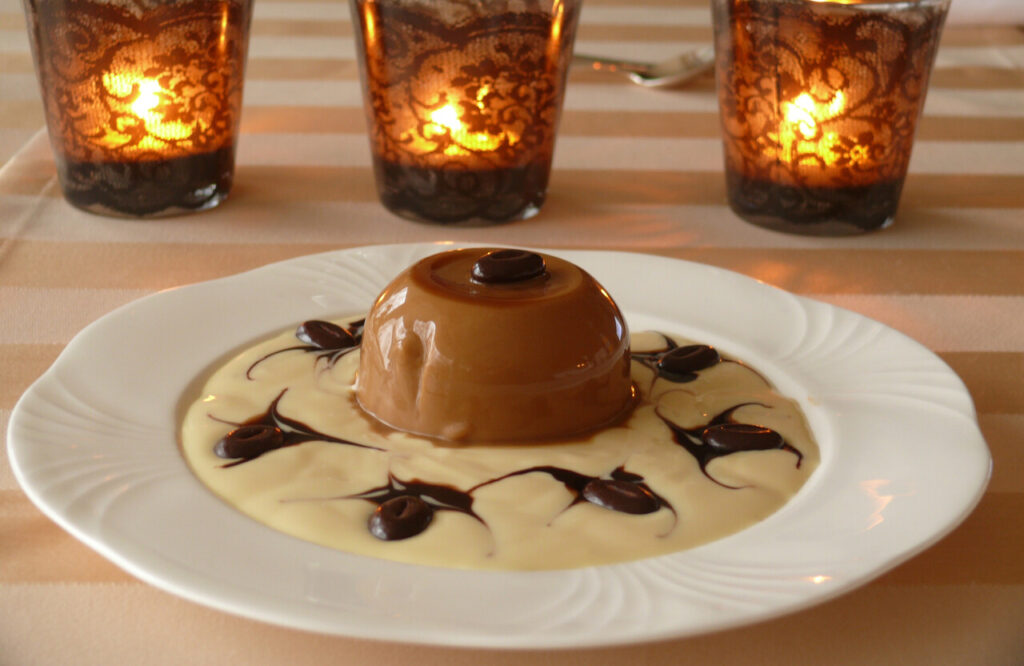 Mocha Panna Cotta