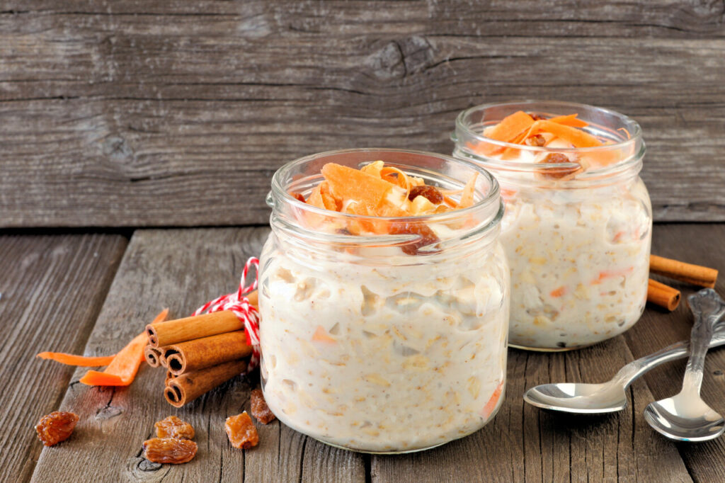 Carrot Cake Overnight Oats