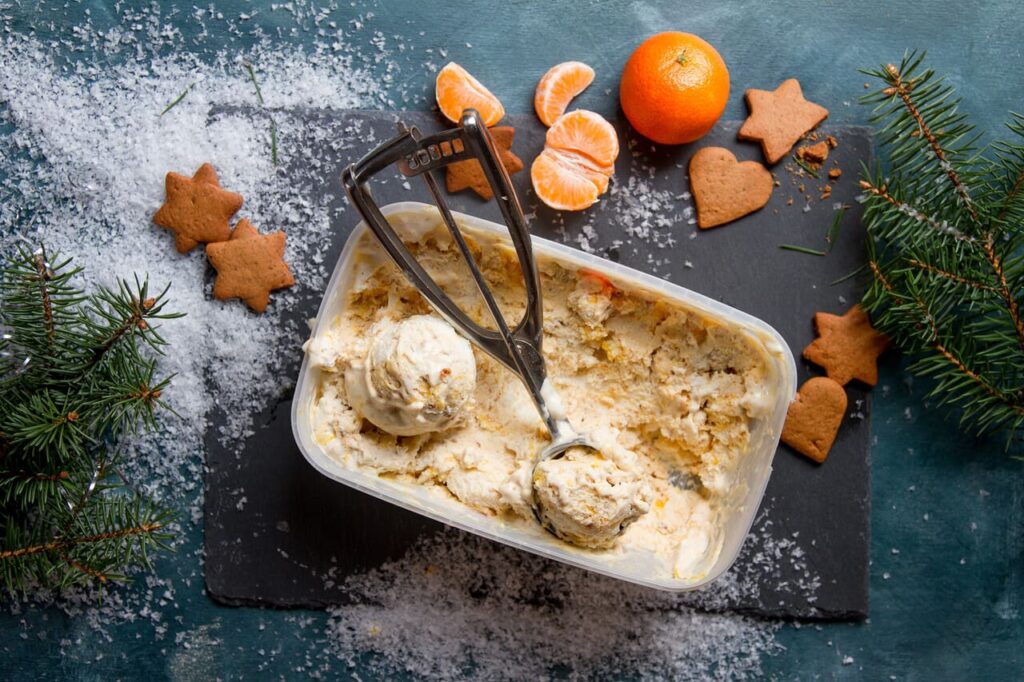 Gingerbread Ice Cream