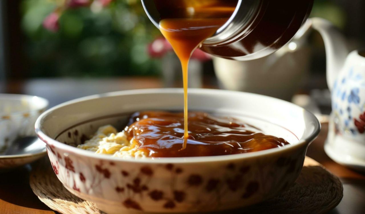 Apple cider gravy
