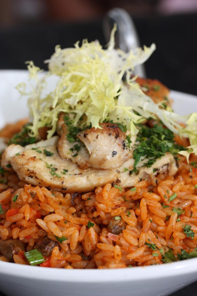 Arroz con Gandules y Pollo
