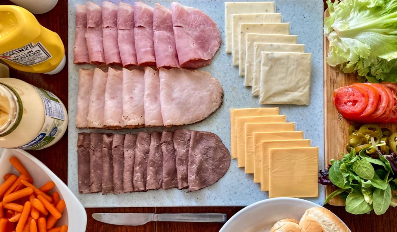 Assorted deli meats