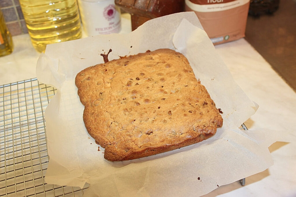 Gingerbread Blondies