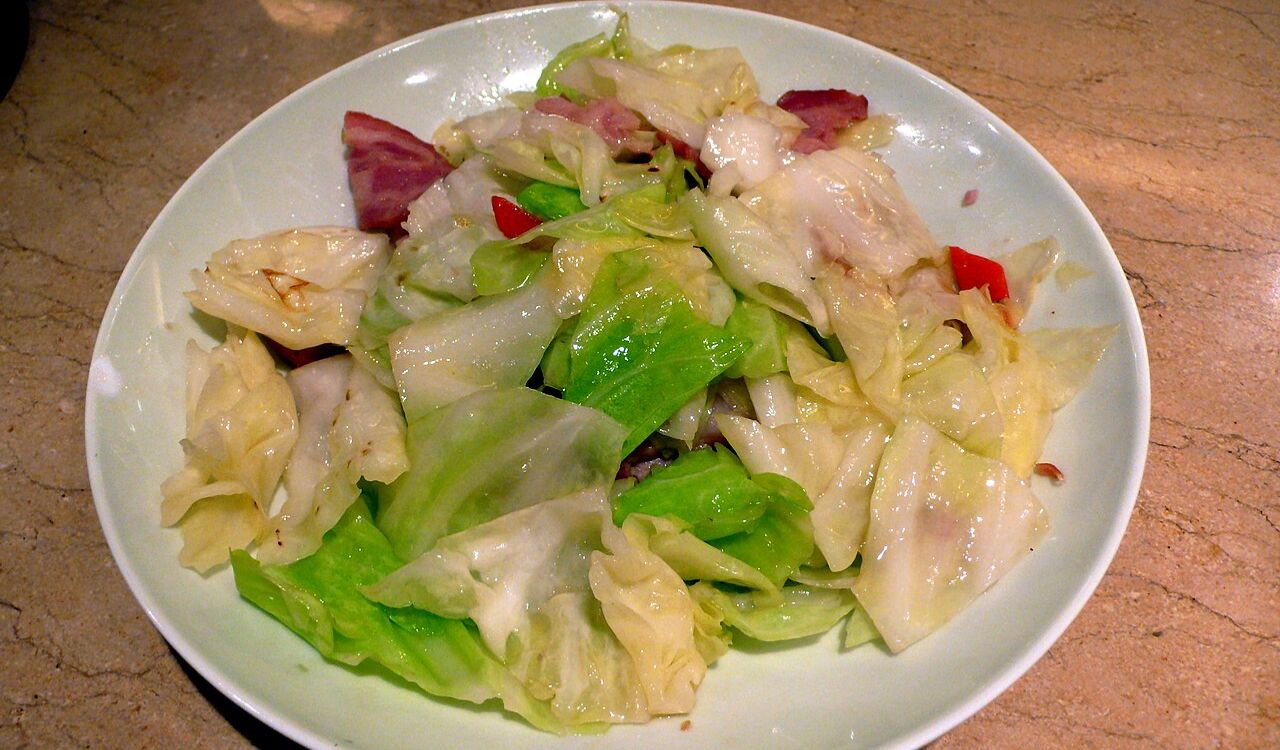 Cabbage and bacon