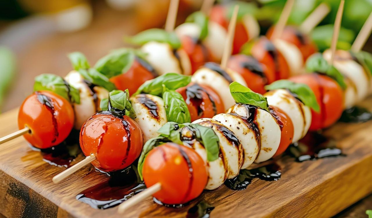 Caprese skewers