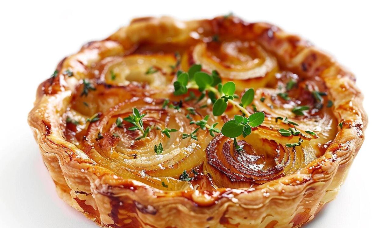 Caramelized onion tarts