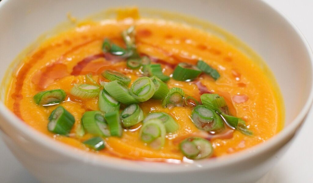 Carrot and ginger soup