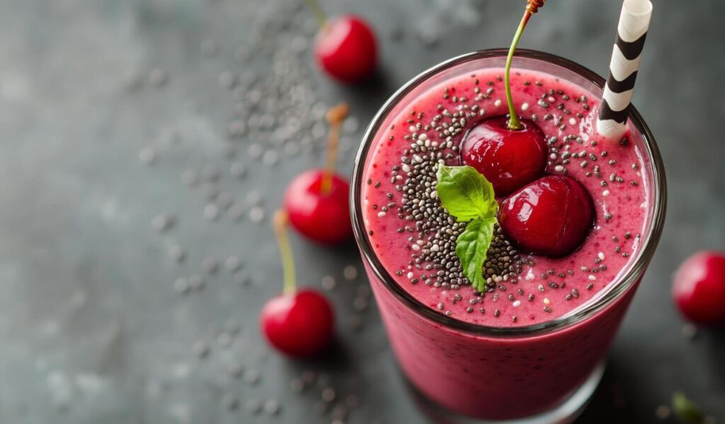 Cherry Vanilla Smoothie
