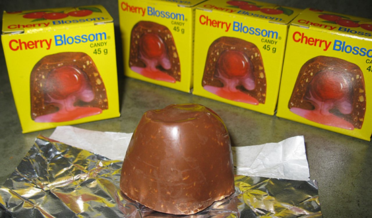 Cherry blossom candy