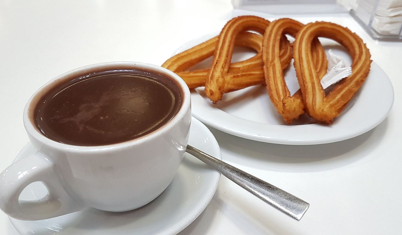 Churros con Chocolate