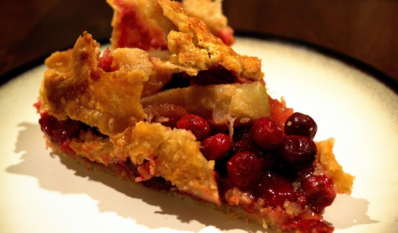 Cranberry pie