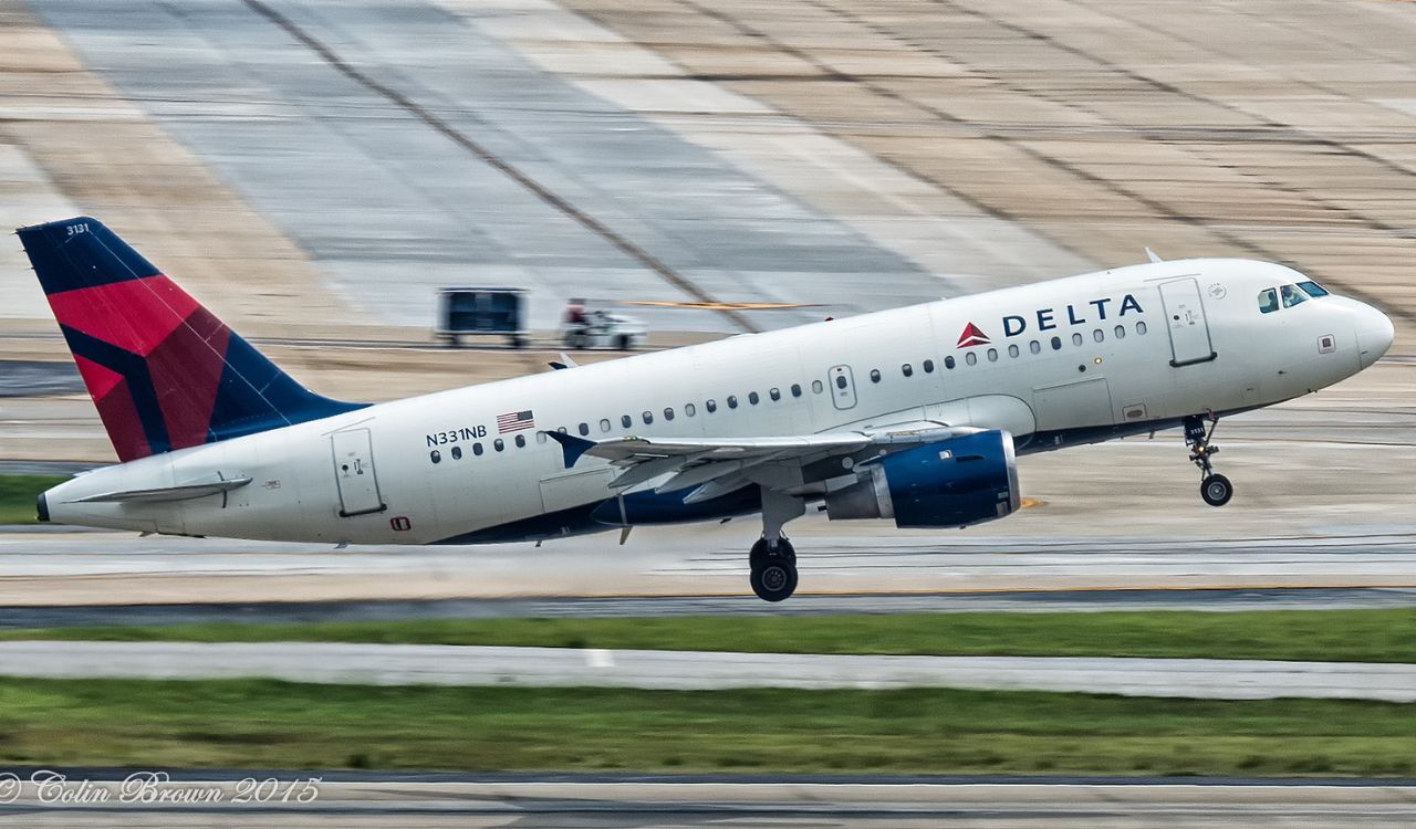 Delta airplane