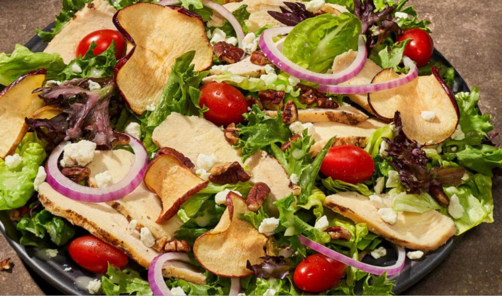 Fuji Apple with Chicken Salad