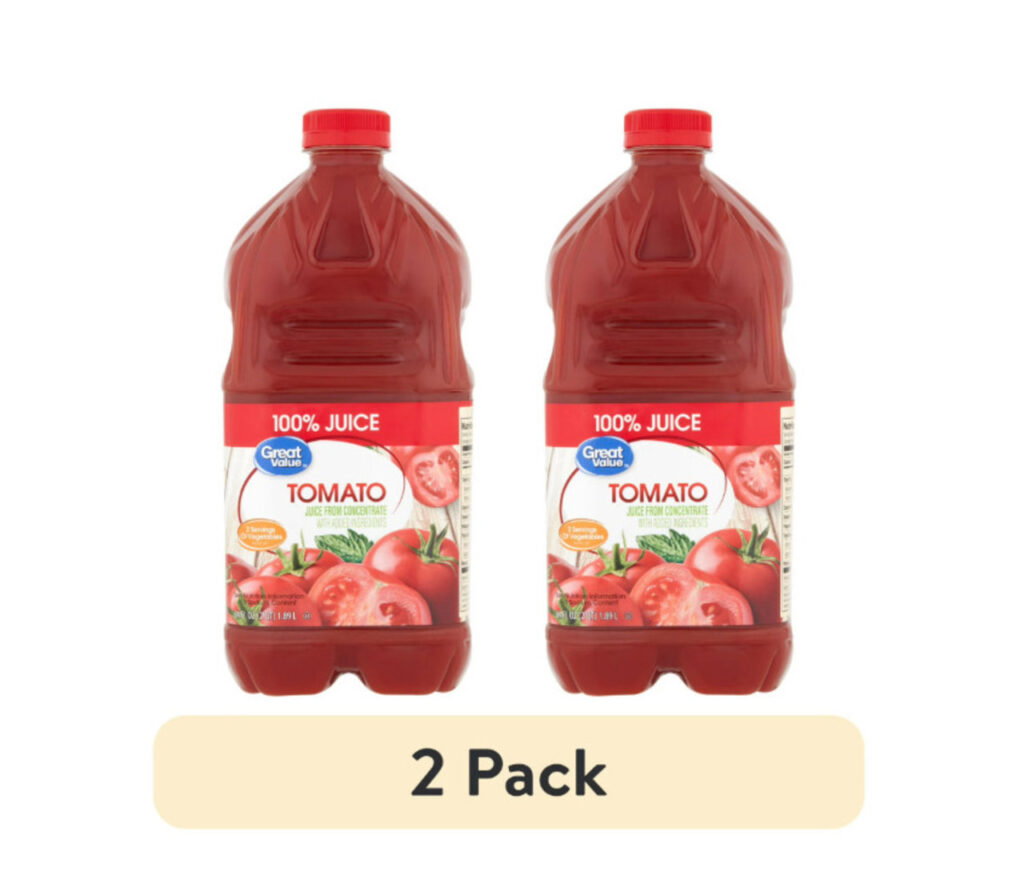Great Value Tomato 100% Juice