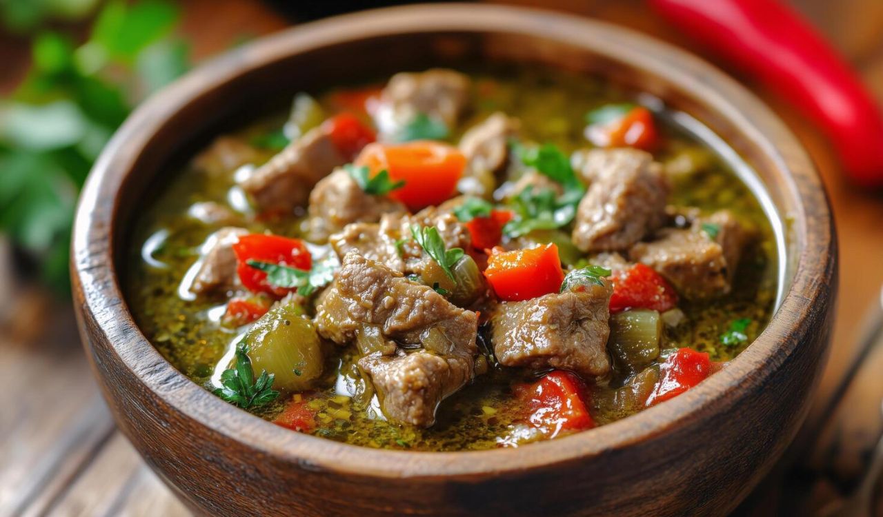 Green chile stew