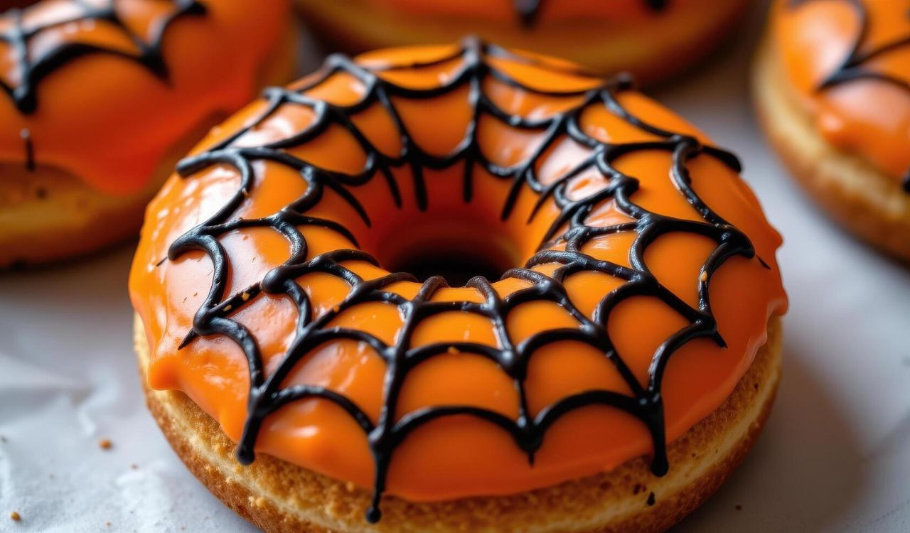 Halloween donuts