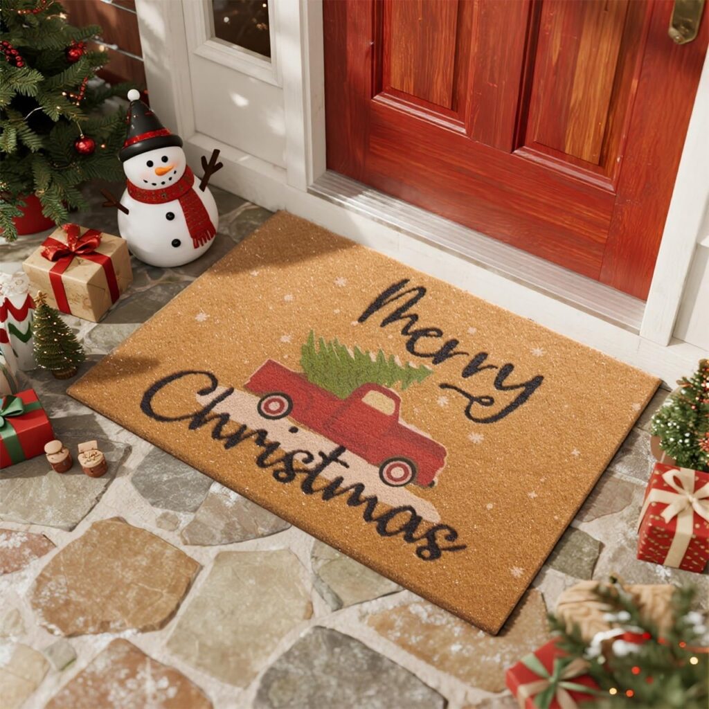 Holiday Coir Mat