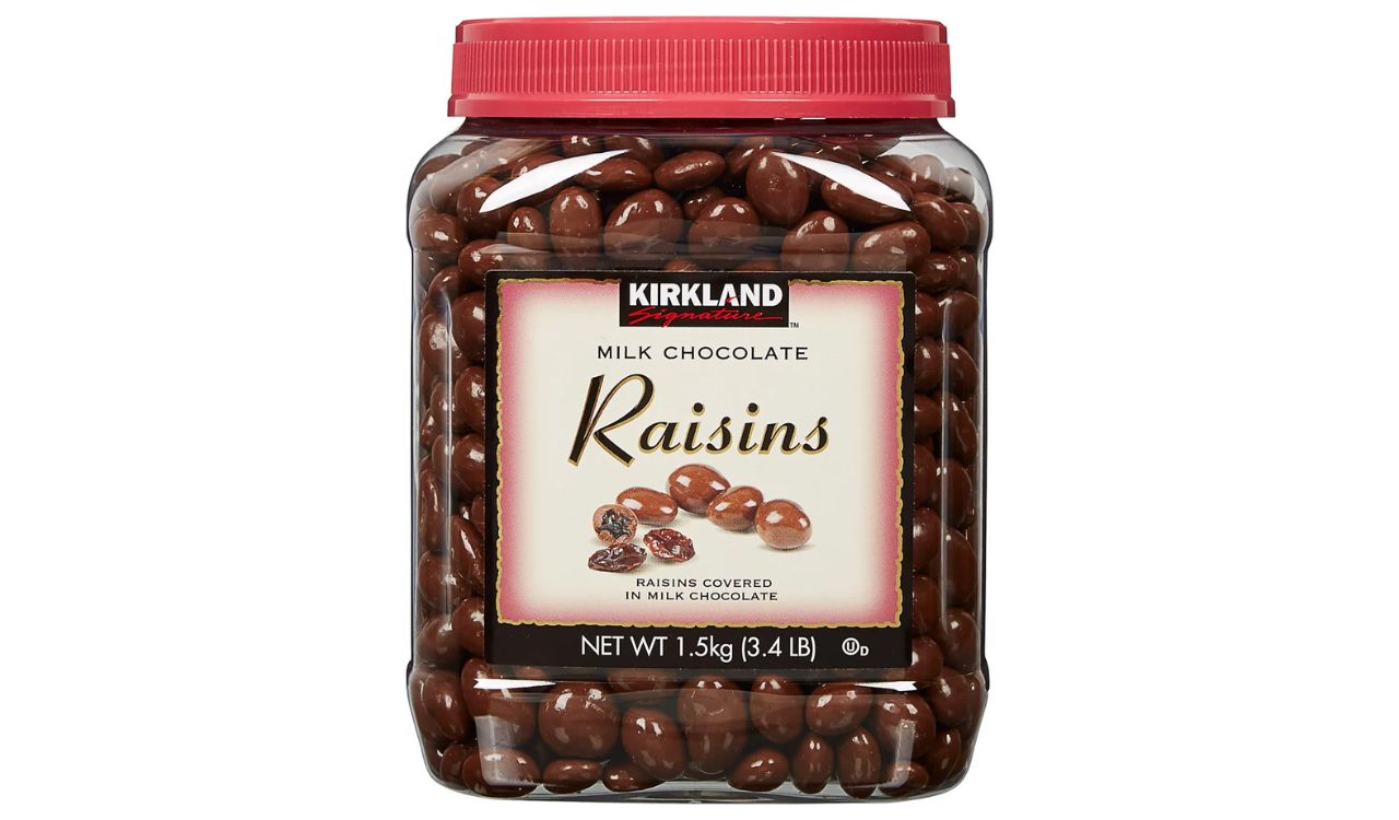 Kirkland Signature Milk Chocolate Raisins