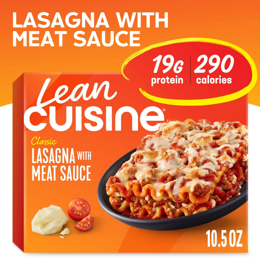 Lean Cuisine Lasagna with Meat Sauce