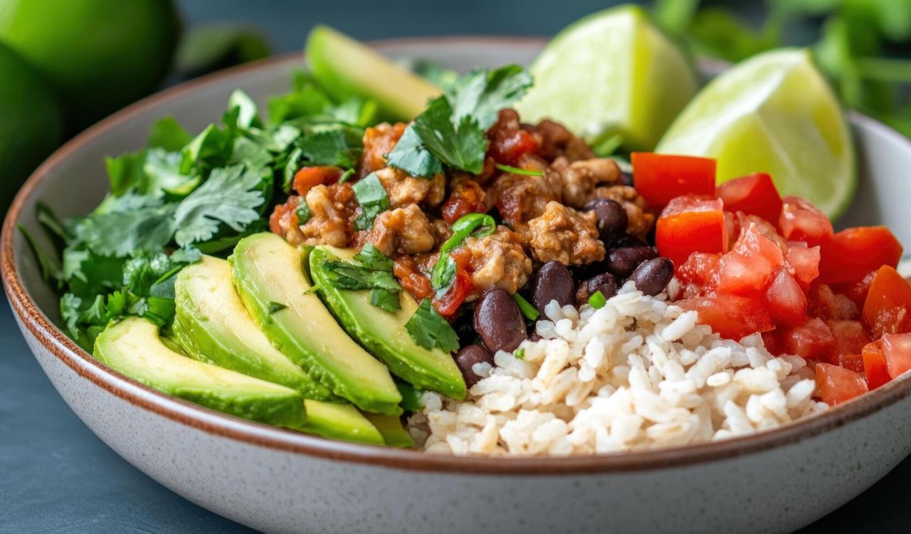 Mexican Beef and Veggie Bowls