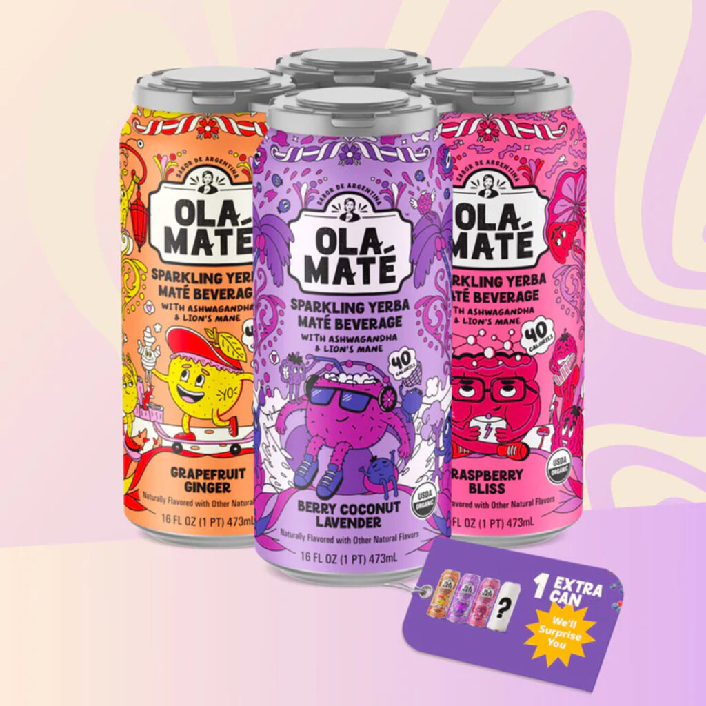 Ola Mate Sparkling Yerba Mate Beverage