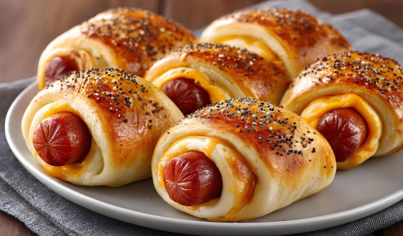 Pastry hotdogs