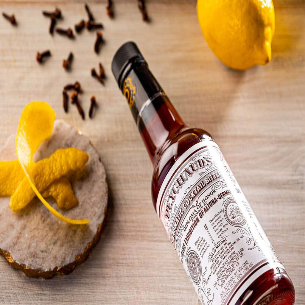 Peychaud’s Aromatic with Cherry Bark Vanilla Bitters