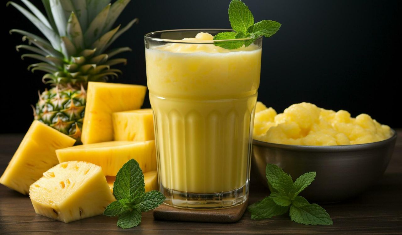 Pineapple Mint Smoothie