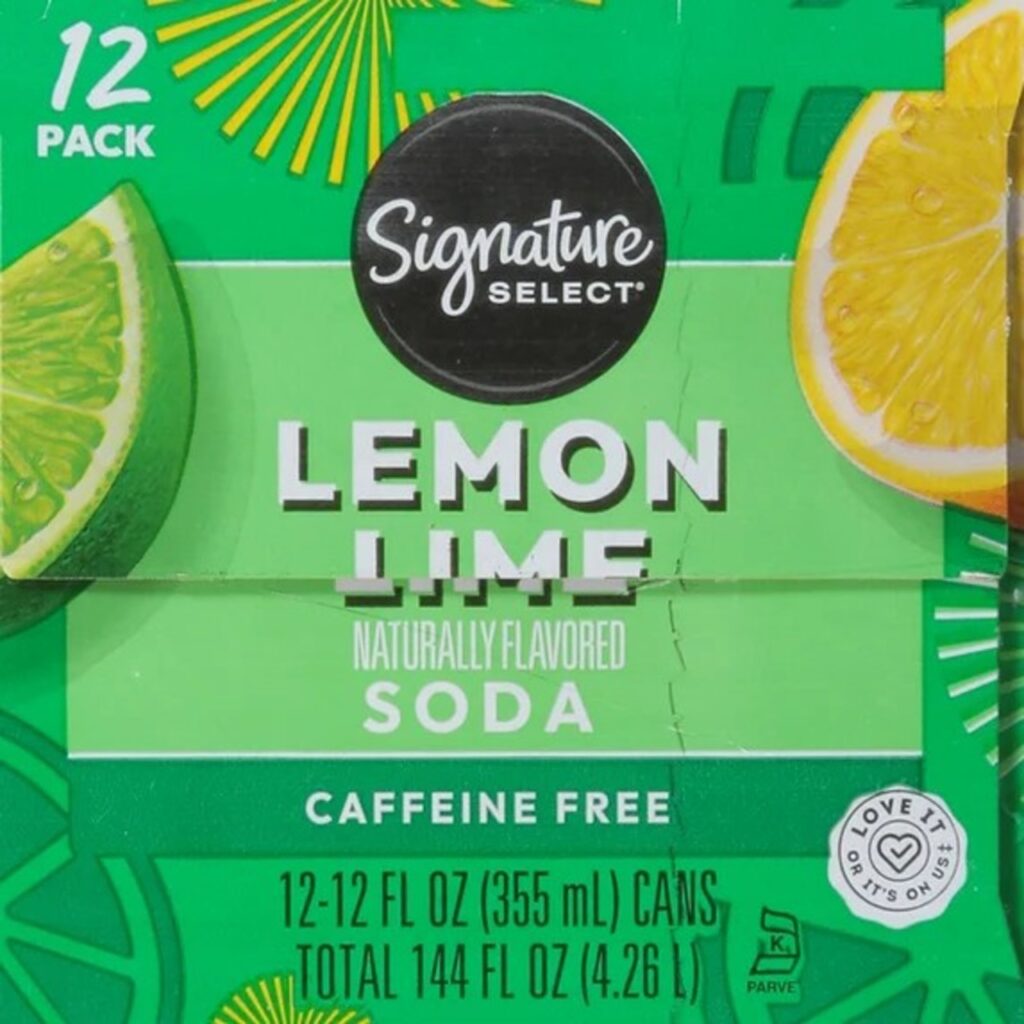 Signature Select Lemon Lime Soda