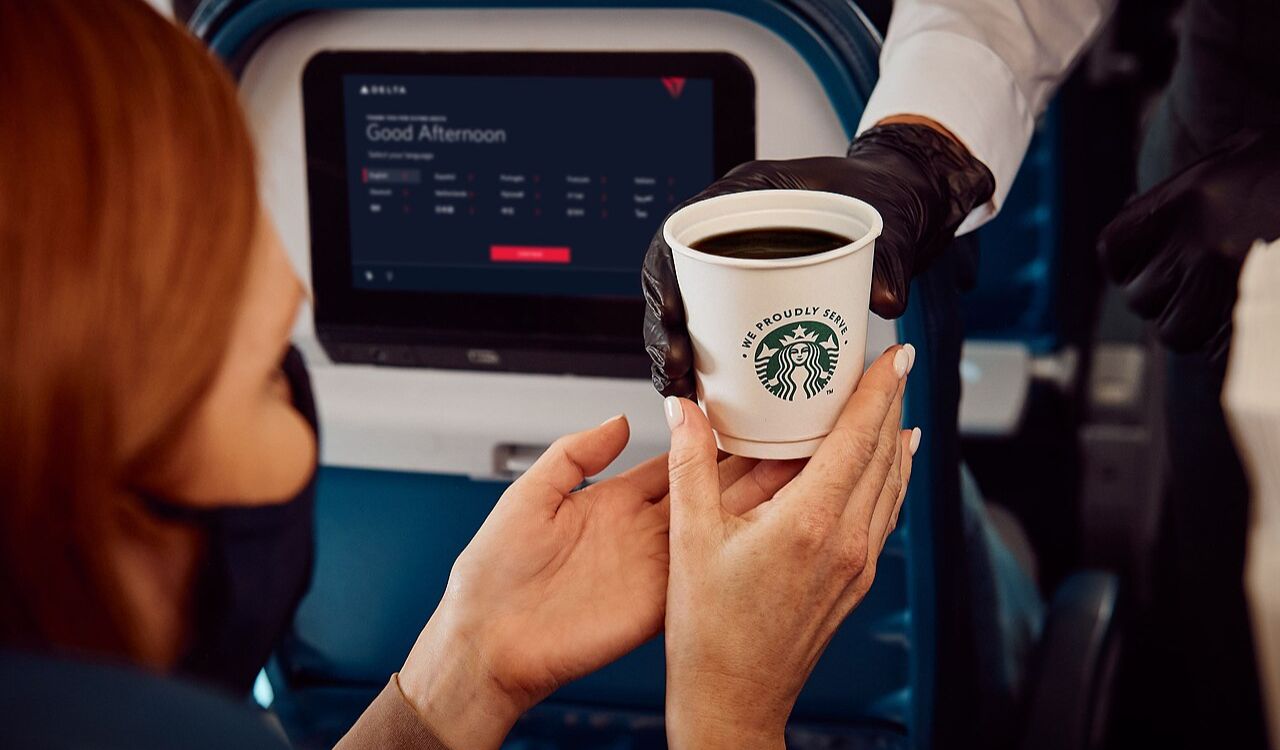 Starbucks and Delta
