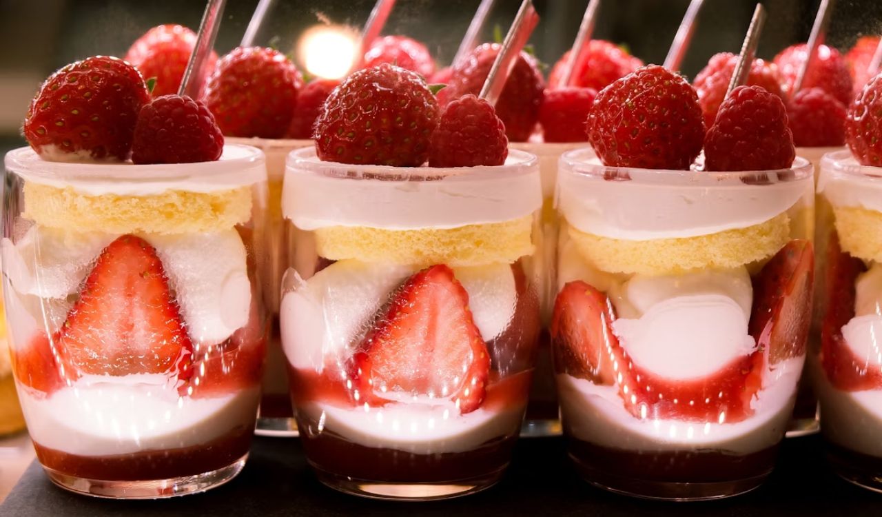 Strawberry shortcake jars