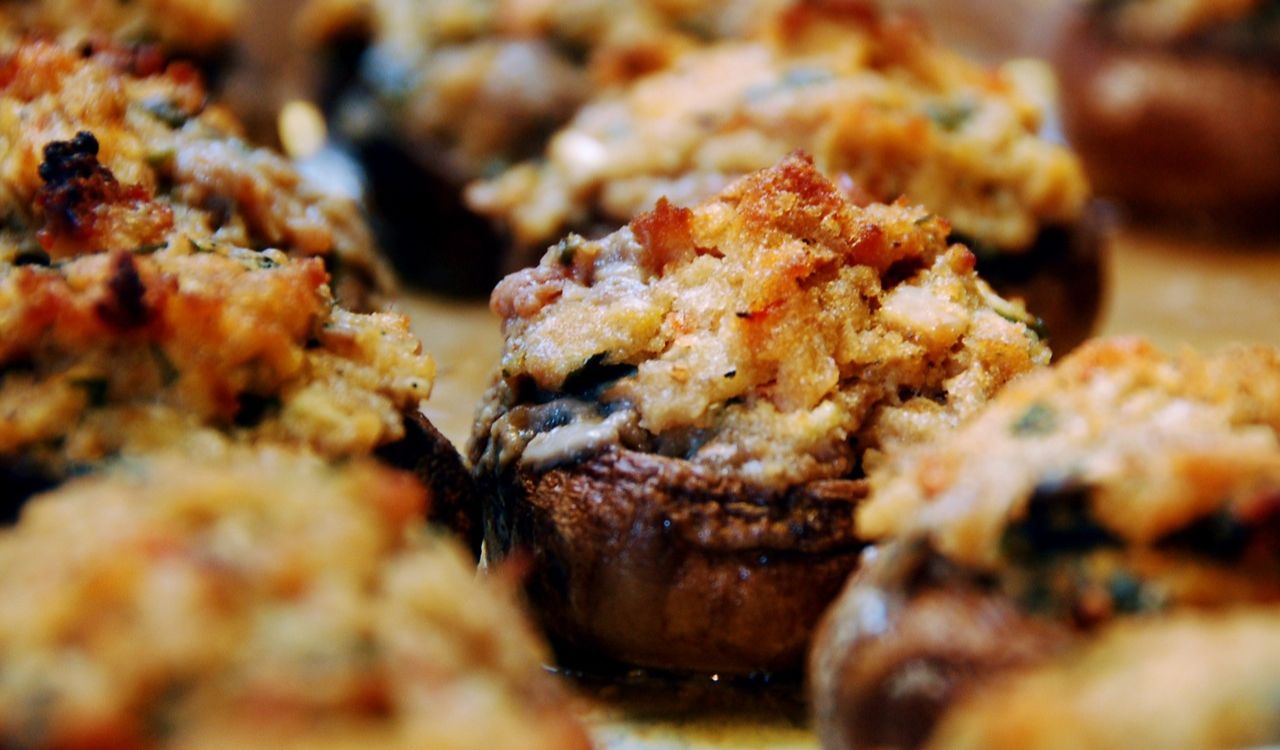Stuffed mushrooms