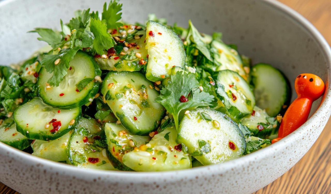 Thai cucumber salad