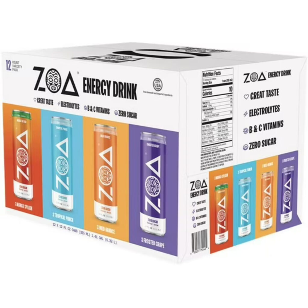 ZOA Zero Sugar Energy Drink