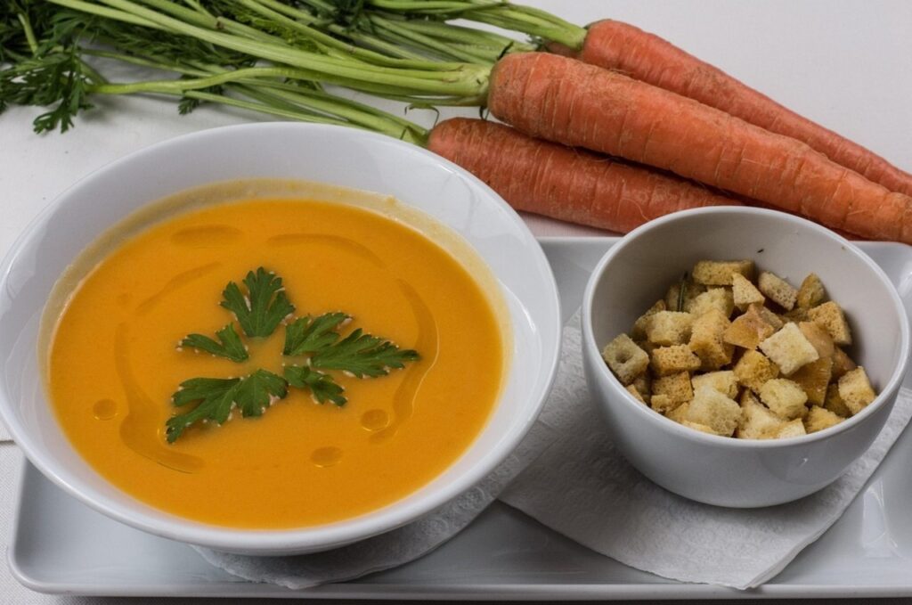 Apple, Carrot, and Ginger Soup