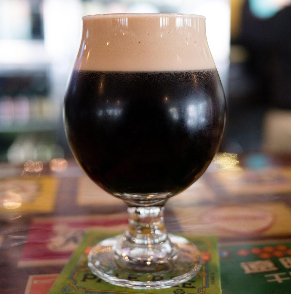 A dark stout