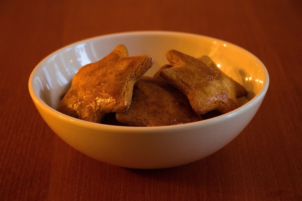 Gingerbread Molasses Crinkle Cookies
