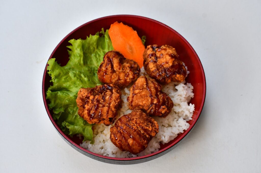 Mango Lime Chicken with Rice