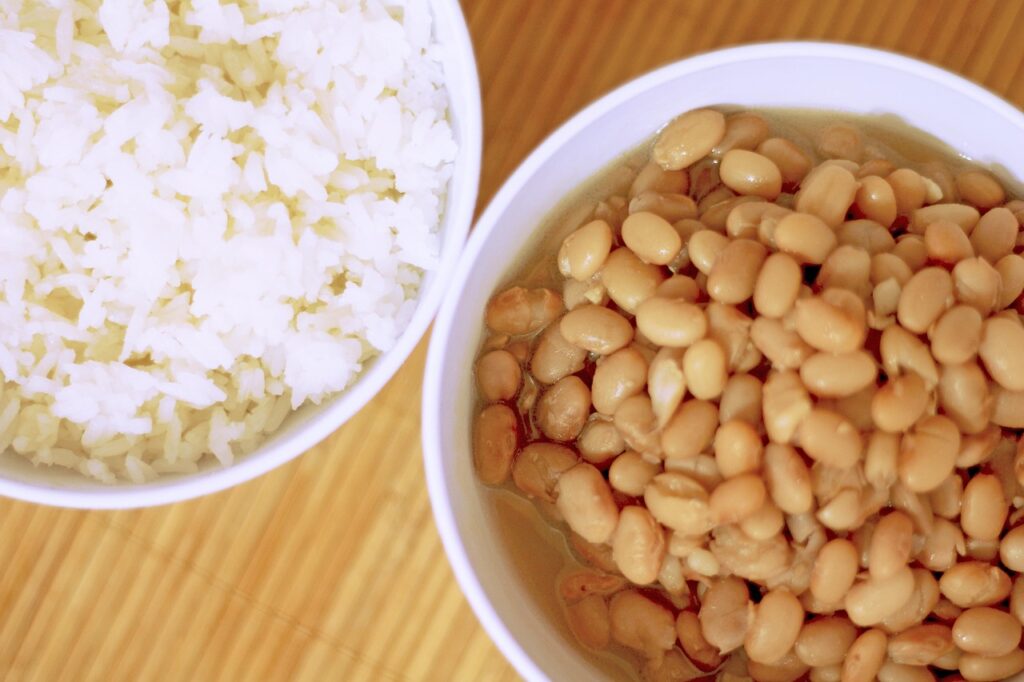 Cheese Beans and Rice