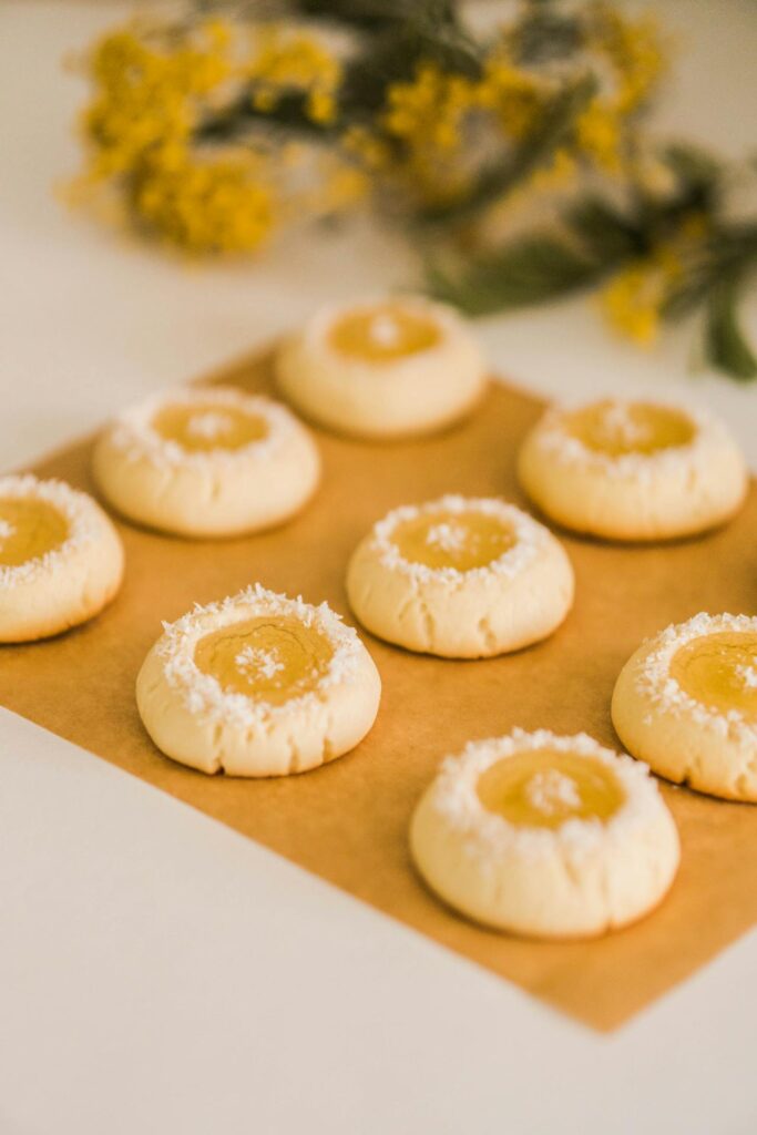 Lemon Curd Thumbprints